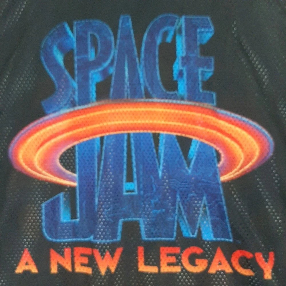 Space Jam A New Legacy Tune Squad Reversible Mesh‎ Jersey Mens Large Black Teal
